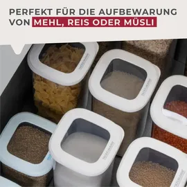 Fackelmann Vorratsdose eckig 1200 ml 3 St.