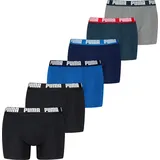 Puma Herren 6er Pack PUMA BASIC BOXER 6P ECOM