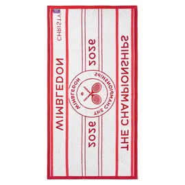Christy Wimbledon Badetuch 133 x 70 cm rot