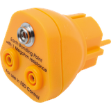 Quadrios ESD-Erdungsstecker Buchse, Druckknopf 10 mm