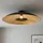 LINDBY Narisara 1-flammig rund schwarz-gold