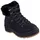 SKECHERS Park City Stiefelette, Schwarzes Duraleather-Kunstfell, 37 EU