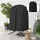 Outsunny Hängesessel Abdeckung Ø128 x 190 cm Schwarz
