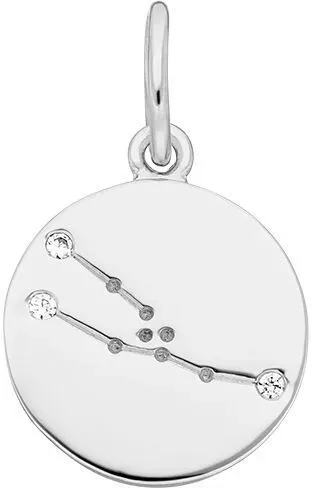 LEAF - KETTENANHÄNGER - STIER ZODIAC SIGN -  silber