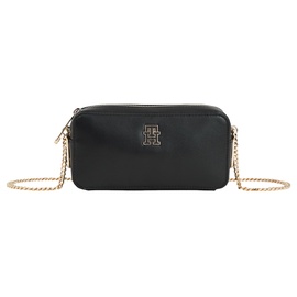 Tommy Hilfiger TH Timeless Chain Camera Bag AW0AW15666 Crossovers, Schwarz