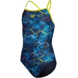 Arena Mädchen, Badeanzug Daly SWIMSUIT Light Drop Back, Blau, 164