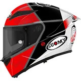Suomy Stellar 2 Bagnaia Replica 2022 Helm, schwarz-weiss-rot, Größe S für Männer