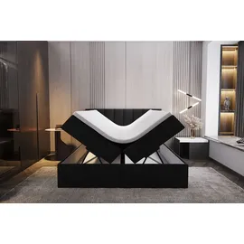Trada Palermo 160 x 200 cm H3 Schwarz