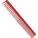 JRL PROFESSIONAL Haarschneidekamm 7.3" J302 rot