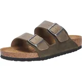 Birkenstock Herren Pantolette, grün(thyme (02087)), Gr. 47 - Grün - 47