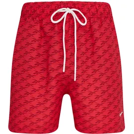 Reebok Badeshorts Sergio rot M