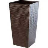 Kadax - Blumentopf, Blumenkübel Aus Kunststoff, Pflanzkübel, 25 Cm, Mokka