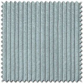 KAWOLA 2,5-Sitzer Charme Cord hellblau