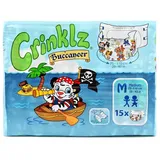 Crinklz Buccaneer Windeln M (75-110 cm) 15 St.