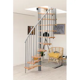 Minka Spindeltreppe Metallica Smart 38 305,5 cm Holz/PVC/Stahl