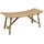 vidaXL Gartenbank 110 x 45 x 50 cm Braun