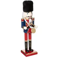 Atmosphera Nussknacker 25 cm bunt