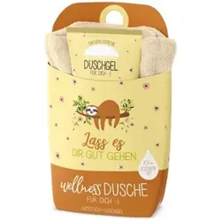 la vida Wellnessdusche (Duschgel + Handtuch) - Faultier