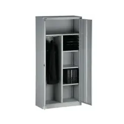 Bisley Schrank Bisley, mit Garderobe, lichtgrau 5020073797183 Bisley