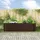 vidaXL Garten-Hochbeet verzinkter Stahl 320 x 80 x 81 cm Braun