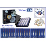 Münzalbum EURO Kursmünzensätze TOPset in Münzkapseln SAFE 7317 Vordruckalbum