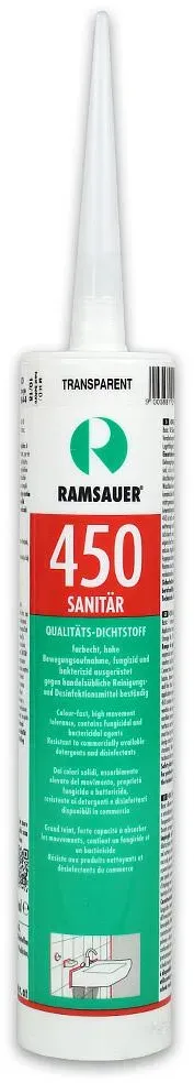 Sanitärsilikon 450 Ramsauer, verschiedene Varianten (Ausführung: silbergrau Nr. 17)