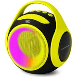 Trevi XR 8A 202 Tragbarer Lautsprecher 20 W, kabelloser Lautsprecher mit TWS-Funktion, USB-Anschluss, Micro SD, integrierter Akku, Gelb