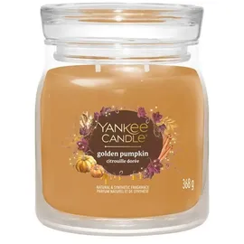 Yankee Candle Pumpkin Cinnamon Swirl Duftkerze 368 g bronze
