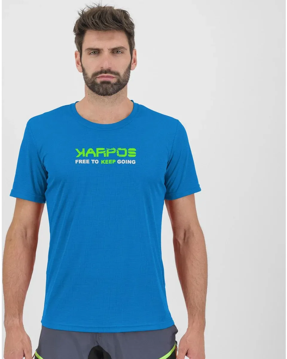 Karpos VAL Federia Tee indigo bunting print 1 (072) S