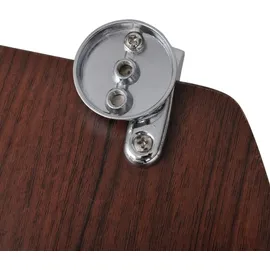 vidaXL Toilettensitz MDF Deckel Braun