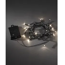 Konstsmide LED Lichterkette 8 m Schwarz warmweiß