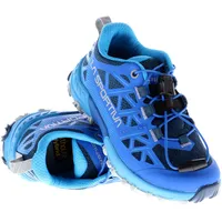 La Sportiva Bushido II JR Kinder Traillaufschuhe-Blau-32