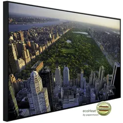 papermoon Infrarotheizung »EcoHeat - Blick auf den Central Park«, Matt-Effekt - bunt