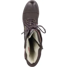 Rieker Damen Stiefel mit Blumenmuster Warmfutter wasserabweisend RiekerTEX 94731, Größe:37 EU,