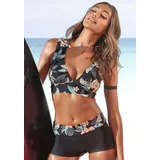 VENICE BEACH Bikini-Hotpants Damen Schwarz 38