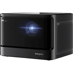DANGBEI Mars Pro 2 Laserprojektor mit Google TV, 4K Beamer (HDR 4K, 3D, 2450 cd/m2, WLAN)
