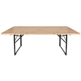 Esschert Design Kinderbiertisch - Erlenholz & Metall