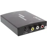 InLine HDMI zu Composite/S-Video Konverter mit Audio 65006 Schwarz