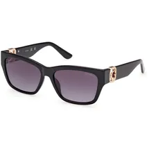 GUESS Gu00105 Polarisierte Sonnenbrille Für Frauen - Shiny Black / Gradient Smoke - One Size