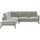 Livetastic Ecksofa, Metall, 3-Sitzer, Ottomane links, L-Form, cm, Reach, Goldenes M, Made in EU, Oeko-Tex® Standard 100, FSC Mix, Lederauswahl, Stoffauswahl, Wohnzimmer, Sofas & Couches, Wohnlandschaften, Ecksofas