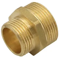 GENERAL FITTINGS Messing Reduziernippel 1" auf 1 1/4 Zoll