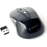 Gembird MUSW-6B-01 Wireless Mouse schwarz/silber