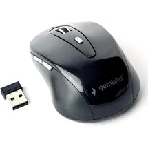 Gembird MUSW-6B-01 Wireless Mouse schwarz/silber