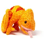 Cornelissen Kuscheltier - Chamäleon orange - 17 cm