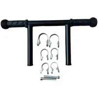 TTETTZ Griffverlängerung für Kinderwagen, Metallstange zur Verlängerung des Lenkers, 3 Clips