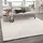 Vimoda Teppich Prime Shaggy Hochflor Einfarbig Weiss Creme Weich für Wohnzimmer, Schlafzimmer, küche, Maße:Ø 80 cm Rund