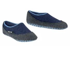 Falke Kinder Stoppersocken Cosy Slipper K Hp Wolle rutschhemmende Noppen 1 Paar, Blau Darkblue 6681, 31/32 EU