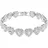 Swarovski Ariana Grande x Swarovski Armband, Silber 5720860 Größe ONE SIZE