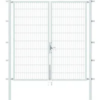 GAH Alberts Alberts Stabgitter Doppeltor Flexo 200 x 200 cm 6/5/6 feuerverzinkt zE