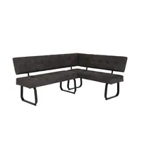 Hela Luise linksbündig 202 x 152 cm vintage anthrazit